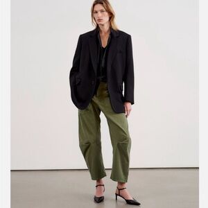 Nili Lotan Shon Pants size 4. Camo green.